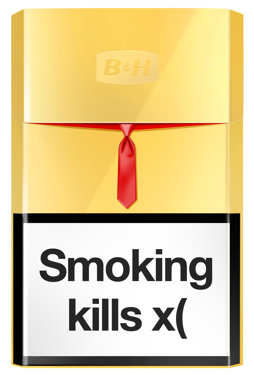 Pack concepts for Benson & Hedges Gold