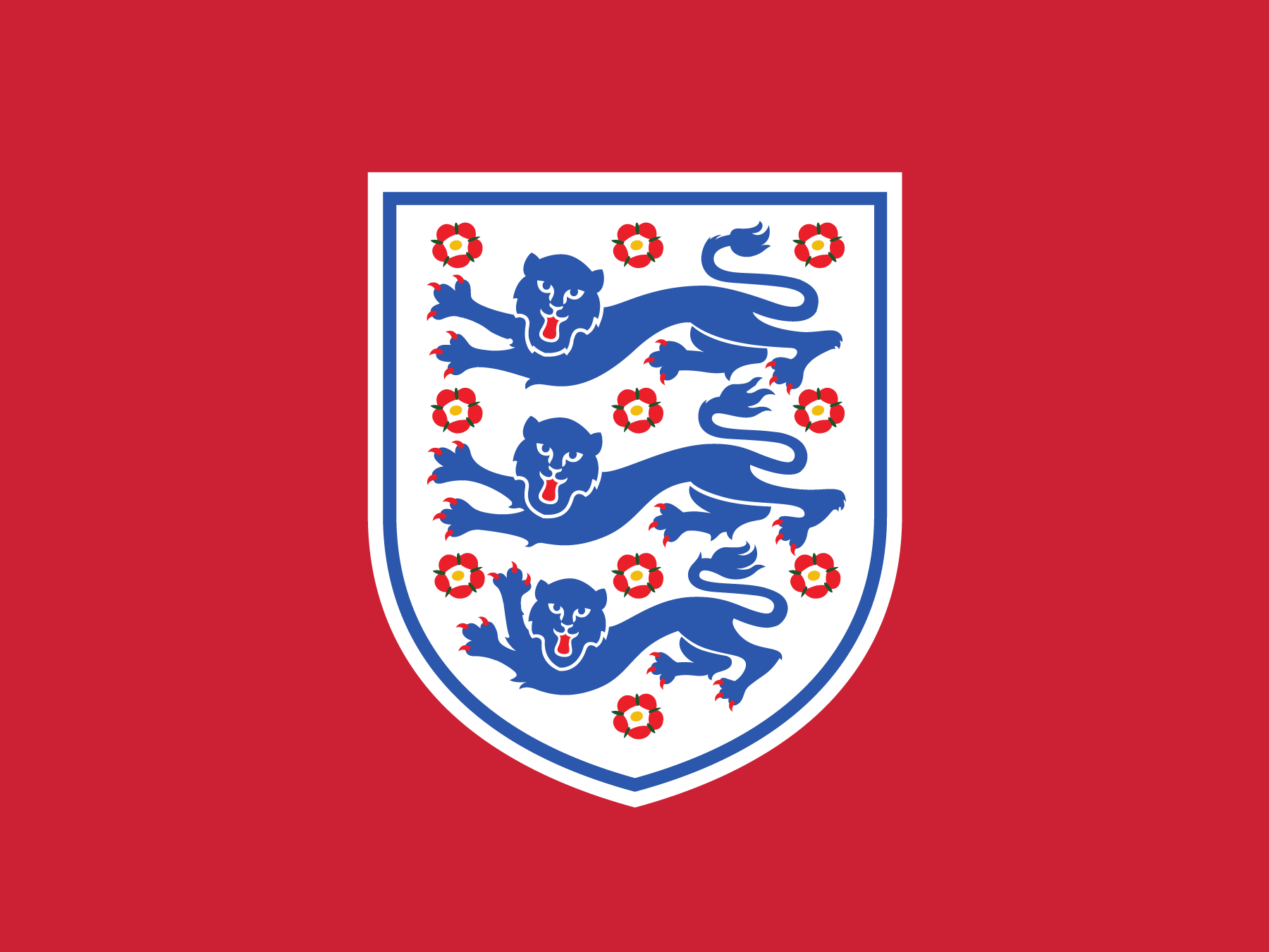 England Three Lions Football Shirt Badge Photograph Picture Print ...